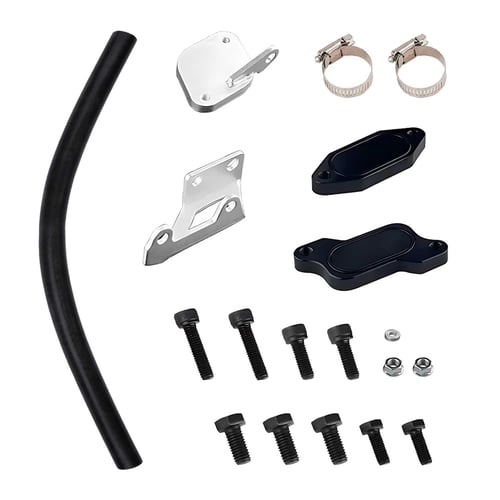 2006-2007.5 6.6L Duramax LBZ EGR Valve & Cooler Delete Kit for Chevy Silverado GMC Sierra 2500 3500 HD | EngineGo