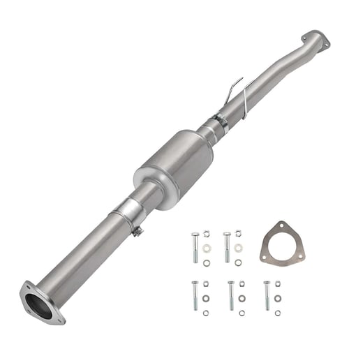 2011-2019 6.7L Powerstroke DPF & Cat Delete Pipe 4" with Muffler for F250/F350/F450 Super Duty | EngineGo