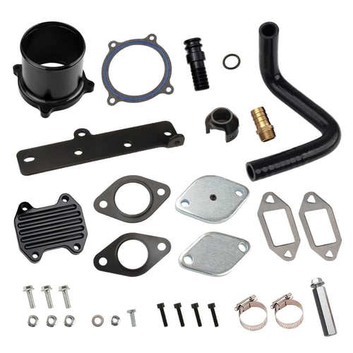 2010-2024 EGR Plate Cooler & Throttle Valve Delete Kit for Dodge Ram 2500 3500 6.7L Cummins | EngineGo