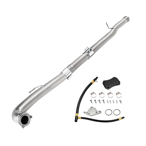 2015.5-2016 6.6L Duramax LML DPF/EGR Delete Black Plate Version | EngineGo