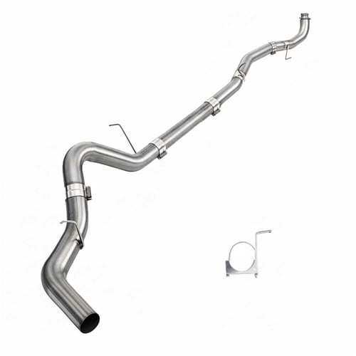 2017-2019 Downpipe-Back Exhaust System DPF Delete 4" for Chevy/GMC 2500HD/3500HD 6.6L Duramax L5P | EngineGo