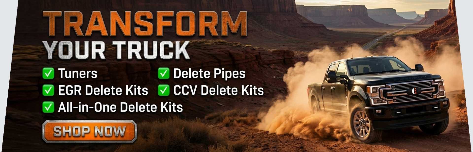 EngineGo Delete Kits Transform Your Truck