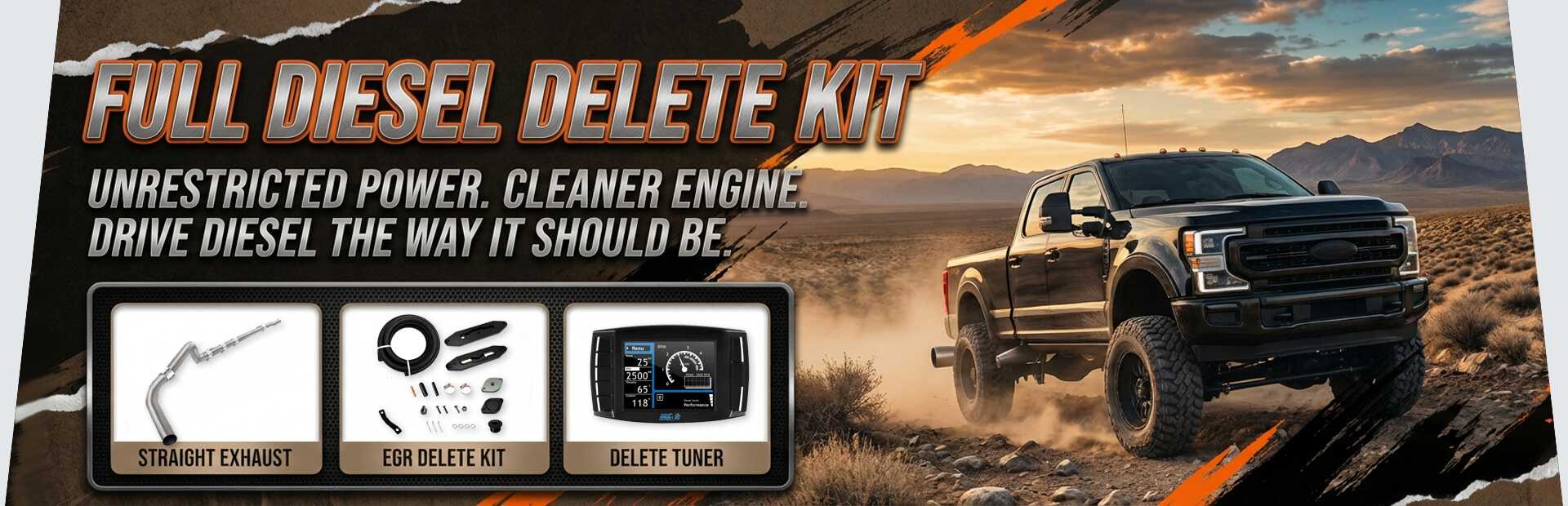Diesel All-in-One Full Delete Kit | EngineGo