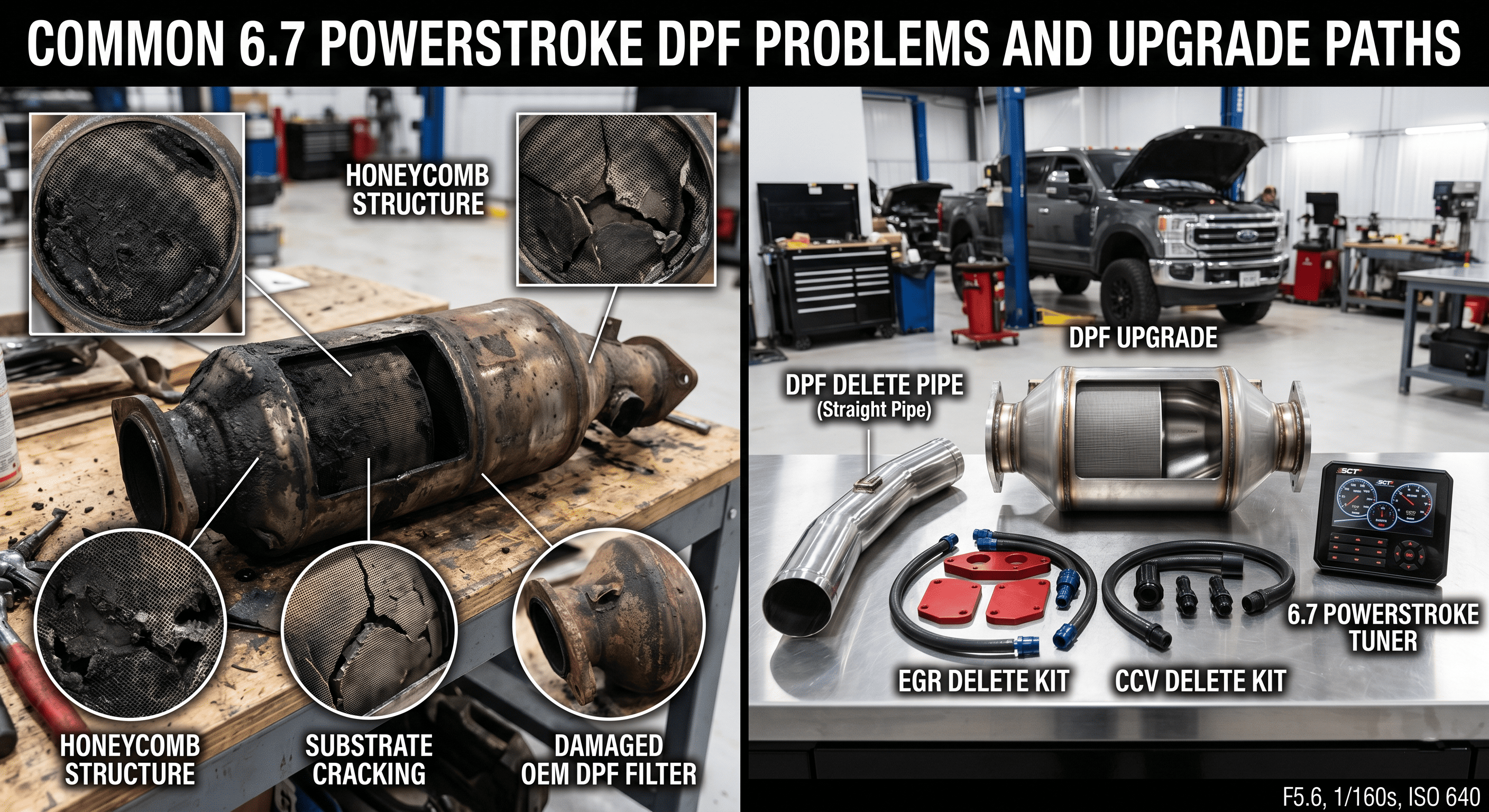 Common 6.7 Powerstroke DPF Problems and Upgrade Paths