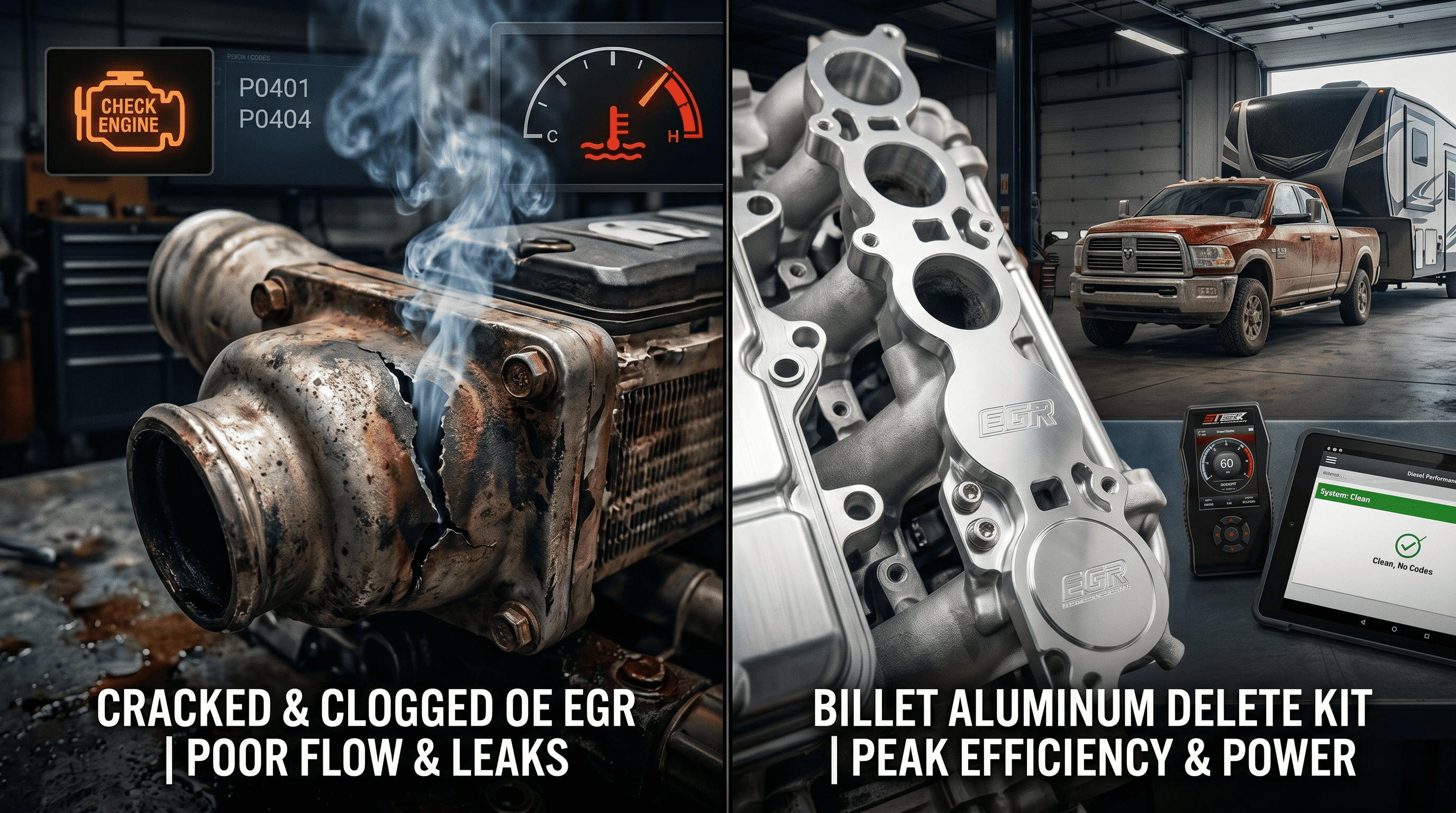 Common 6.7 Cummins EGR Problems: Symptoms, Diagnosis, and the Case for Deletion