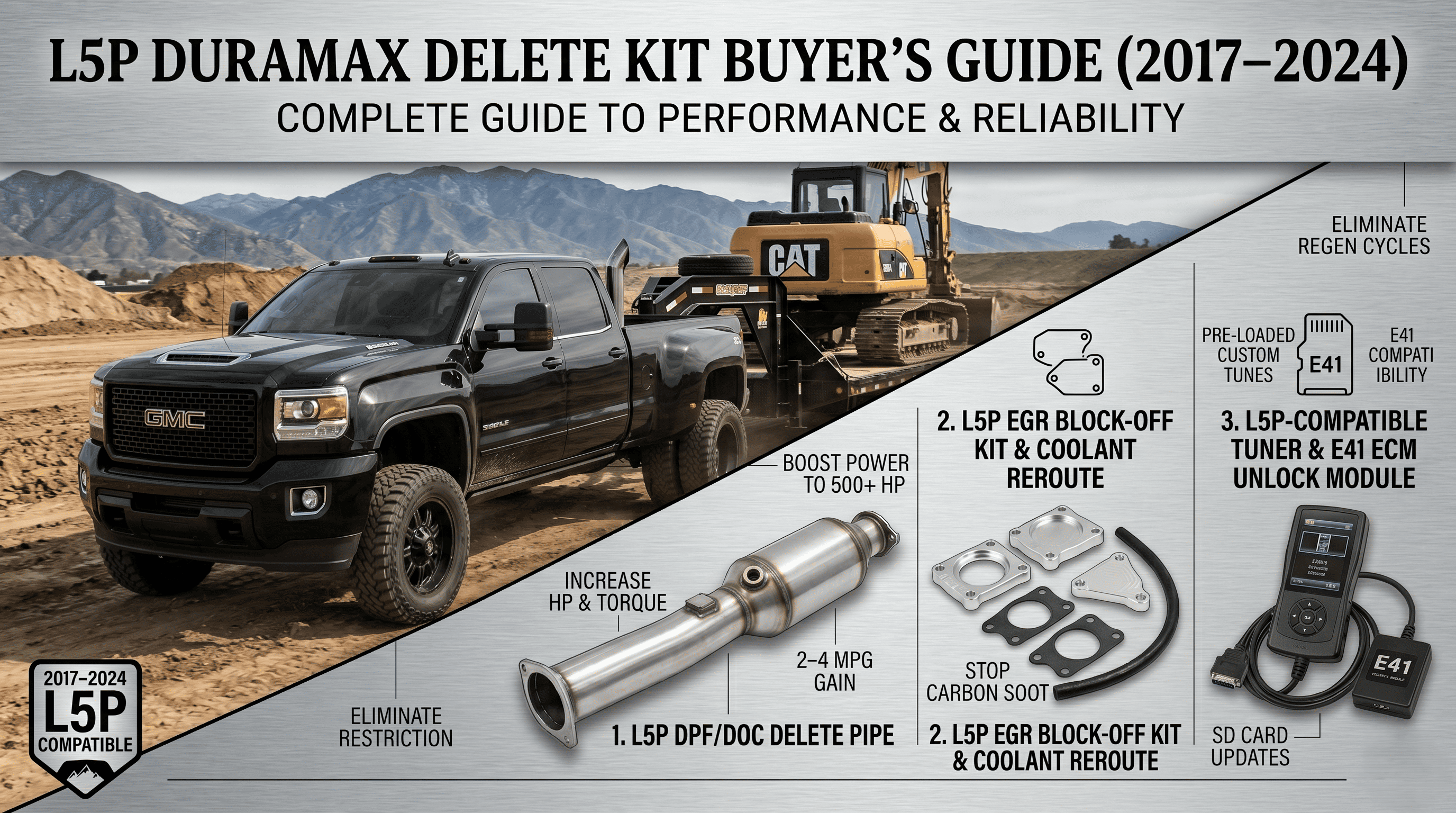 L5P Duramax Delete Kit Buyer's Guide (2017–2024 Silverado & Sierra)