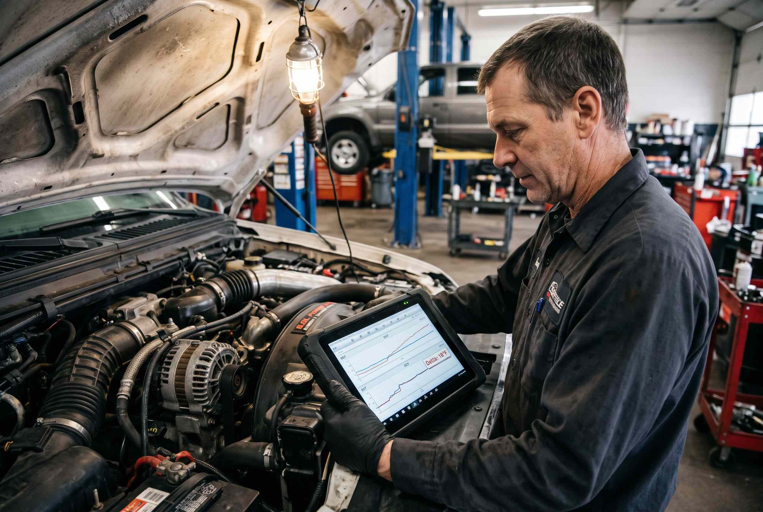 6.0L Power Stroke Oil Cooler Symptoms and Diagnosis